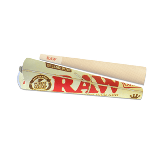 Conuri pre - rulate 'RAW' din canepa | King Size - x3 Raw