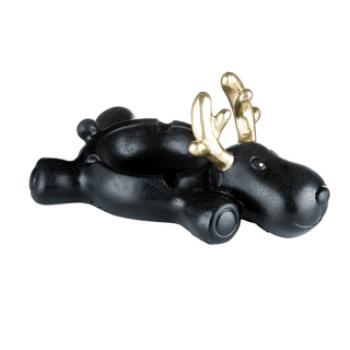Scrumiera 'ELCH' Neagra | 18cm.
