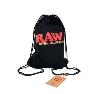 Geanta 'RAW' cu snur | Neagra Raw