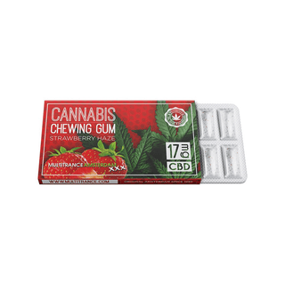 Guma CBD ‘MULTITRANCE’ Capsuni | 17mg. CBD – x12