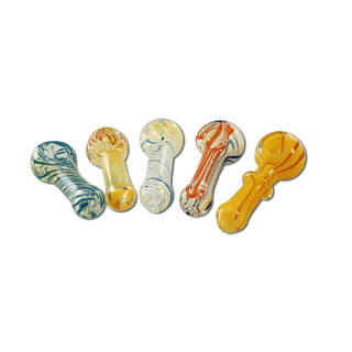 Pipa din sticla 'ART' Mix | 7cm.