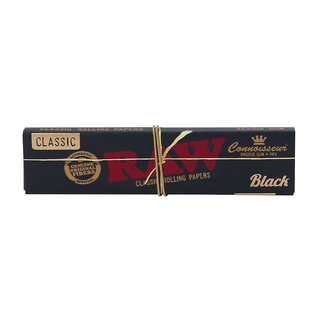 Foite & Filtre 'RAW' Black Connoisseur | King Size Slim - x32
