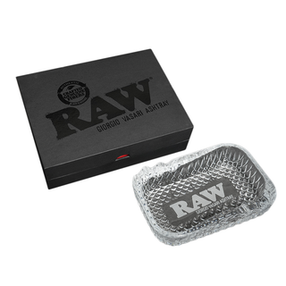 Scrumiera 'RAW' din sticla | Aficionado - 14,5×19,5cm.