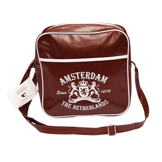 Geanta 'AMSTERDAM' Retro | Brown LEGALIZE IT PLUS