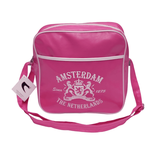 Geanta 'AMSTERDAM' Retro | Pink LEGALIZE IT PLUS