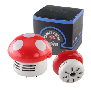 Aspirator de firimituri 'BLACK LEAF' Mushroom Croovy | Red - 95cm.