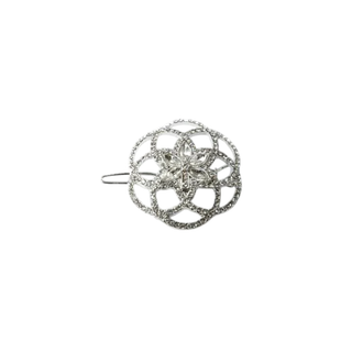 Brosa 'MYBUDASE' Flower of life Barrette | Silver