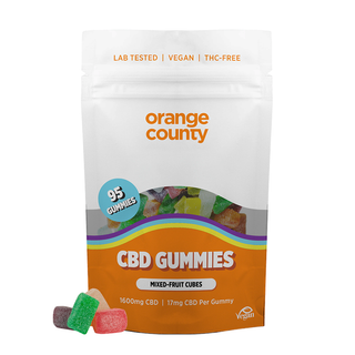 Jeleuri ‘ORANGE COUNTY’ Cubes | 1600mg. CBD – 500gr.