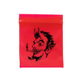Pungi Zip-Lock ‘BLACK LEAF’ Lord of the House | 40x40mm. - x100