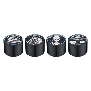 Grinder 'CHAMP HIGH' Space Patch | 4-Parti - 50mm.