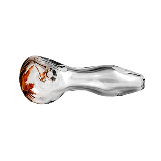 Pipa din sticla 'URBAN CREW' Fosforescenta | 10cm.