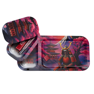 Tava de rulat 'V-SYNDICATE' cu compartiment detasabil | Shogun - 16x32cm.