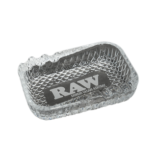 Scrumiera 'RAW' din sticla | Aficionado - 14,5×19,5cm.
