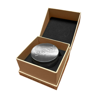 Grinder 'RAW' Stainless Steel | 4-Parti - 50mm.