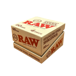 Grinder 'RAW' Stainless Steel | 4-Parti - 50mm.