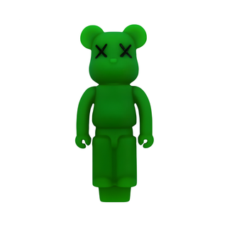 Pipa din silicon 'URBAN CREW' Robot | Verde - 11cm.