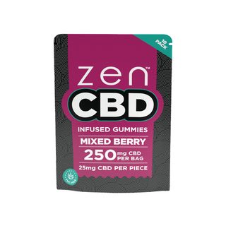 Jeleuri CBD ‘ZENCBD’ Fructe de padure | 250mg. CBD - 60gr.