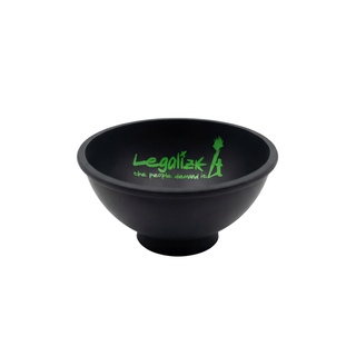Bol pentru mix 'LEGALIZEIT' din silicon | Negru