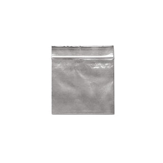 Pungi Zip-Lock ‘BLACK LEAF' Clear | 35x35mm. - x100