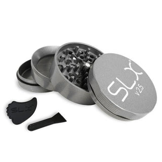 Grinder Ne-lipicios 100% ‘SLX’ Argintiu | 4-Parti – 62mm.