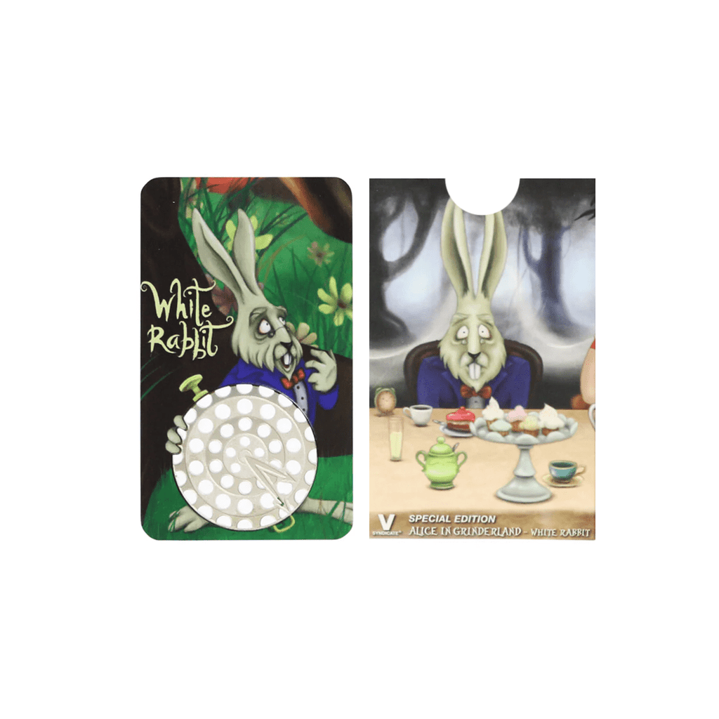 Ro Ro Rabbit Grinder card 'V-SYNDICATE' White Rabbit – LegalizeItPlus.ro