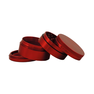 Grinder 'RAW & HAMMER CRAFT' Red | 4-Parti - 63mm.