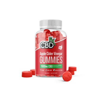 Jeleuri 'CBDFX' Vegane | Otet de mere - 1500mg. CBD