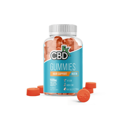 Jeleuri 'CBDFX' Vegane 'BIOTINA' | Par & Unghii - 1500mg. CBD