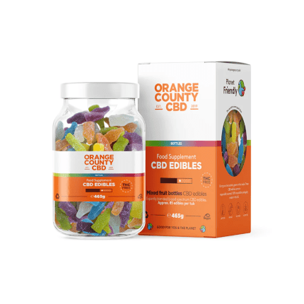 Jeleuri ‘ORANGE COUNTY’ Bottles | 1600mg. CBD – 465gr.