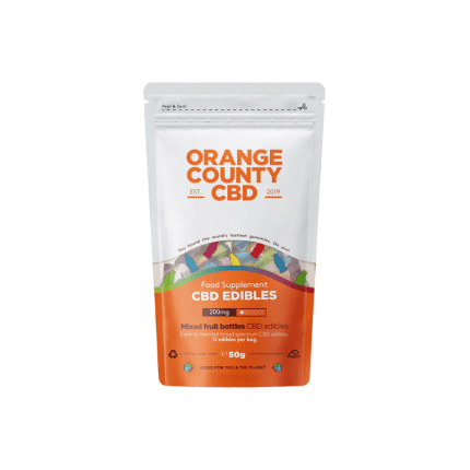 Jeleuri ‘ORANGE COUNTY’ Bottles | 200mg. CBD – 50gr.