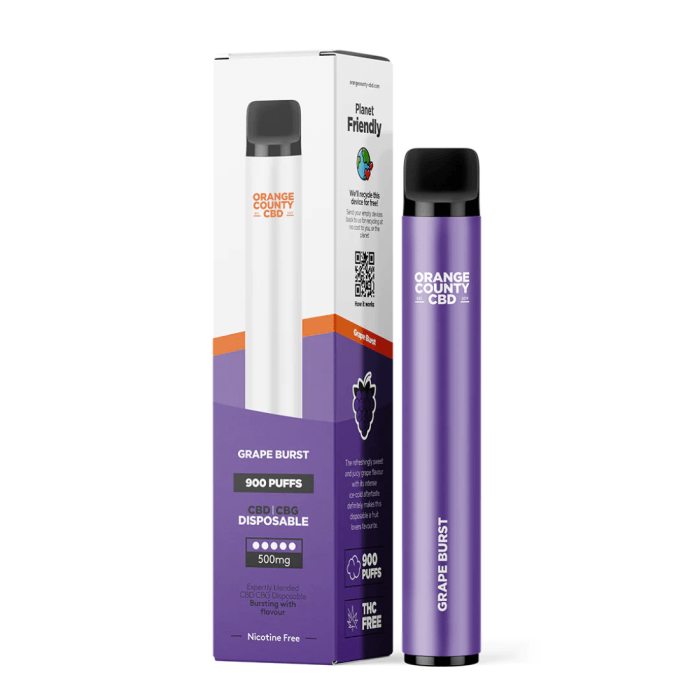 Vaporizator CBD ‘ORANGE COUNTY’ Struguri | 5%