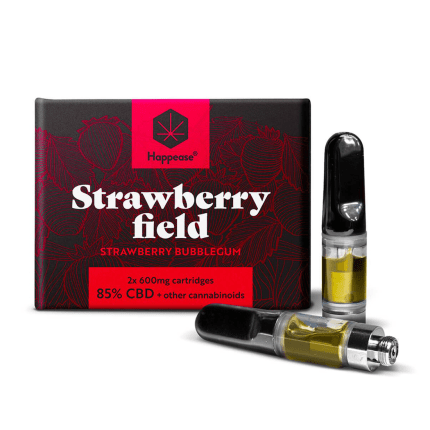 Pod CBD 85% ‘HAPPEASE’ Strawberry Bubblegum | 2x600mg. - 0,6ml.