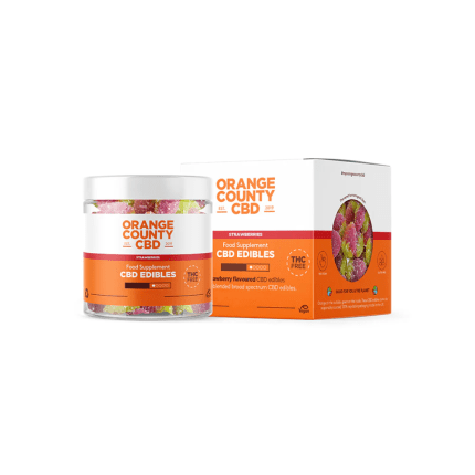 Jeleuri ‘ORANGE COUNTY’ Strawberry | 400mg. CBD – 150gr.