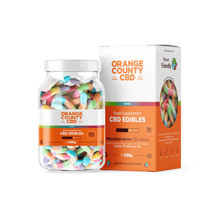 Jeleuri ‘ORANGE COUNTY’ Worms | 1600mg. CBD – 535gr.