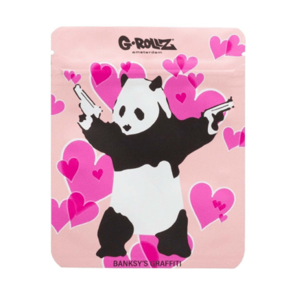 Pungi Zip-Lock ‘G-ROLLZ’ Anti-miros ‘PANDA GUNNIN’ | 100x125mm. – x1