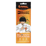 Blunt pre-rulat ‘G-ROLLZ’ din canepa ‘BLOODY ORANGE’ cu terpeni infuzati | x2