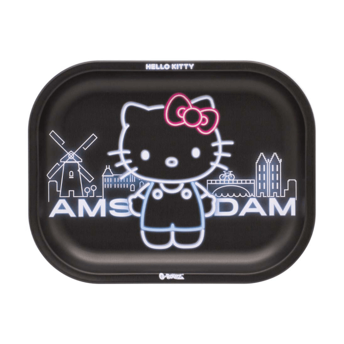 Tava de rulat ‘G-ROLLZ’ Hello Kitty 'Neon Amsterdam' | 14x18cm.