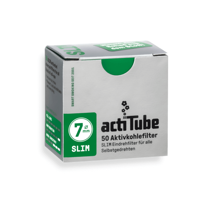 Filtre 'ACTITUBE' Cu carbune activ | Slim - x50