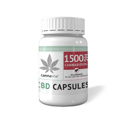 Capsule CBD 'CANNALINE' 1500mg | x30