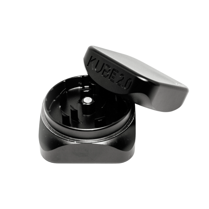 Grinder 'KRUSH' Black 2.0 | 2-Parti - 55mm.