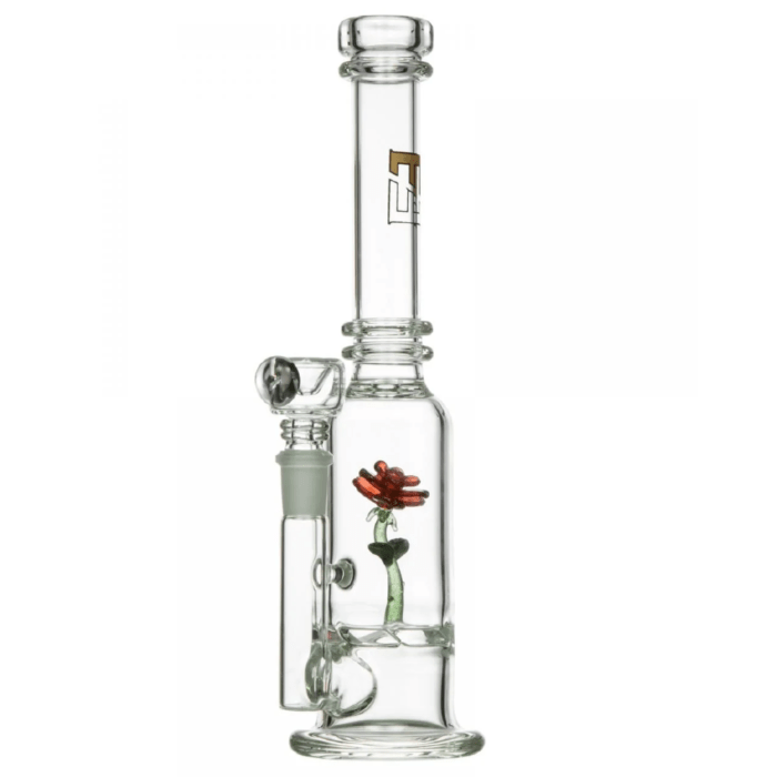 Bong din sticla 'EMPIRE' Rose | 255mm.