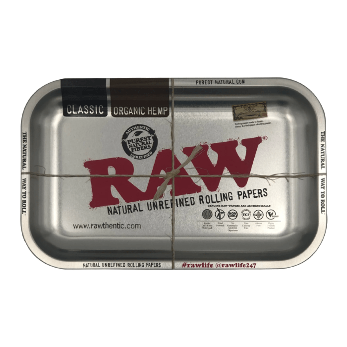 Tava de rulat 'RAW' Metallic Silver | 17,5x27,5cm.