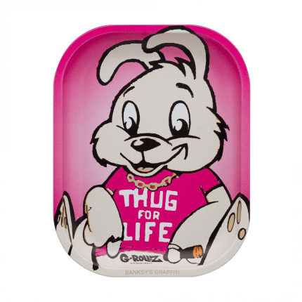 Tava de rulat 'G-ROLLZ' Thug for Life | 14x18cm.