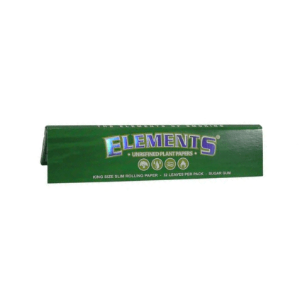 Foite 'ELEMENTS' Green Connoisseur | King Size Slim - x32