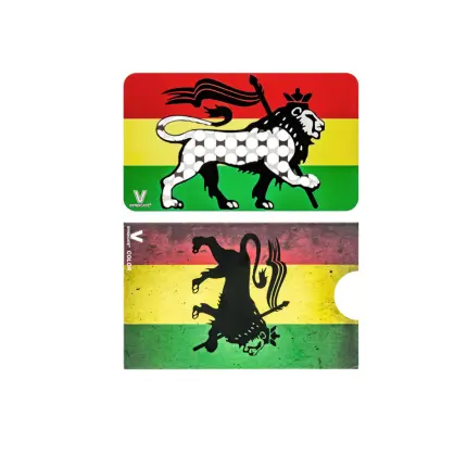 Grinder card ‘V-SYNDICATE’ Rasta Lion