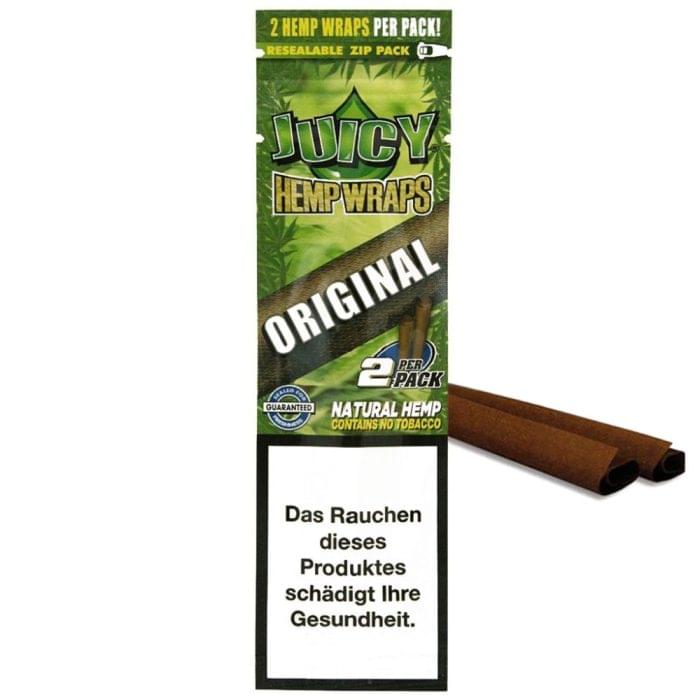 Foite de blunt ‘JUICY’ din canepa | Natural - x2