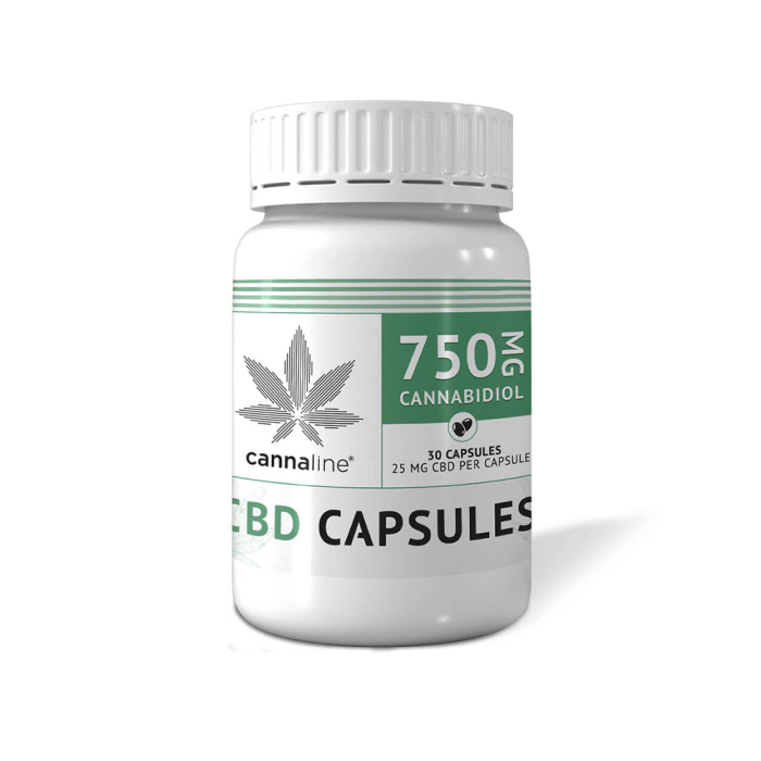 Capsule CBD 'CANNALINE' 750mg | x30