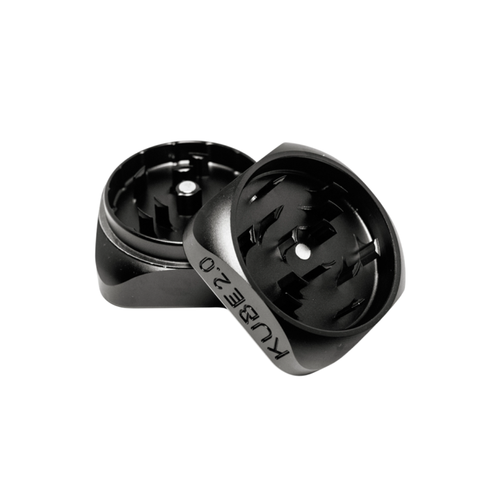 Grinder 'KRUSH' Black 2.0 | 2-Parti - 55mm.