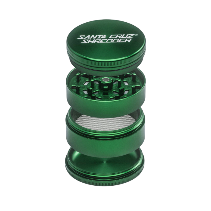 Grinder 'SANTA CRUZ' Verde | 4-Parti - 70mm.