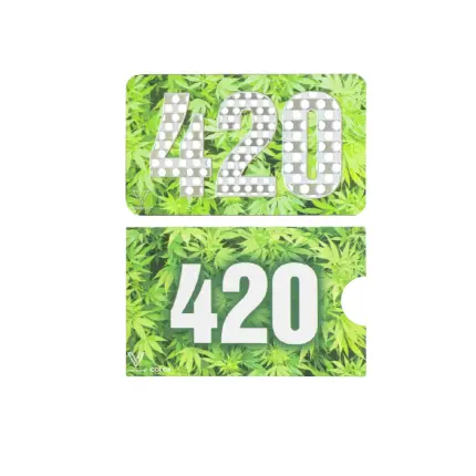 Grinder card 'V-SYNDICATE' 420 Leaves